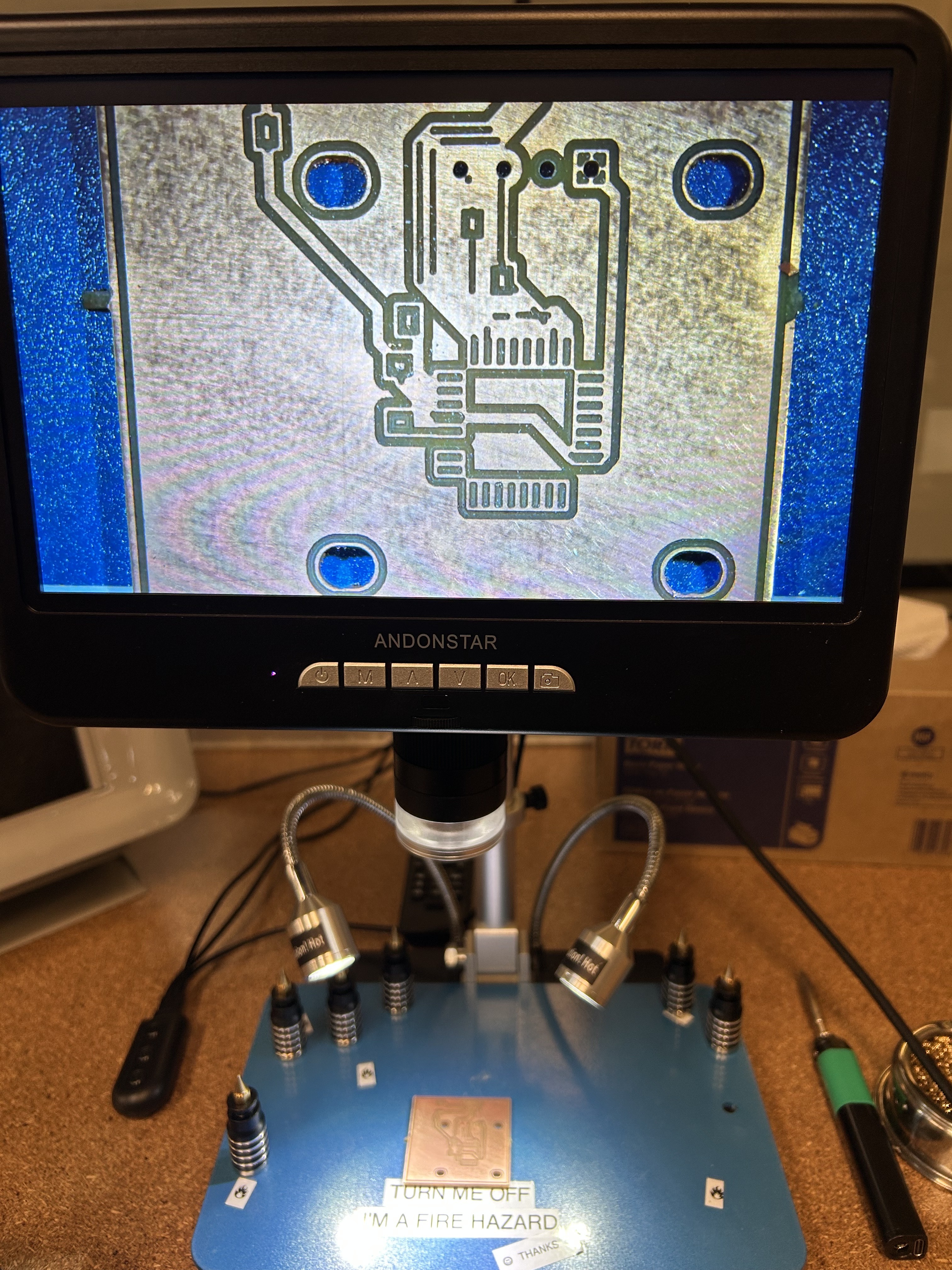 Soldering Week Week 9: Output Devices - Display Screen for Digital Nose - Awu Chen