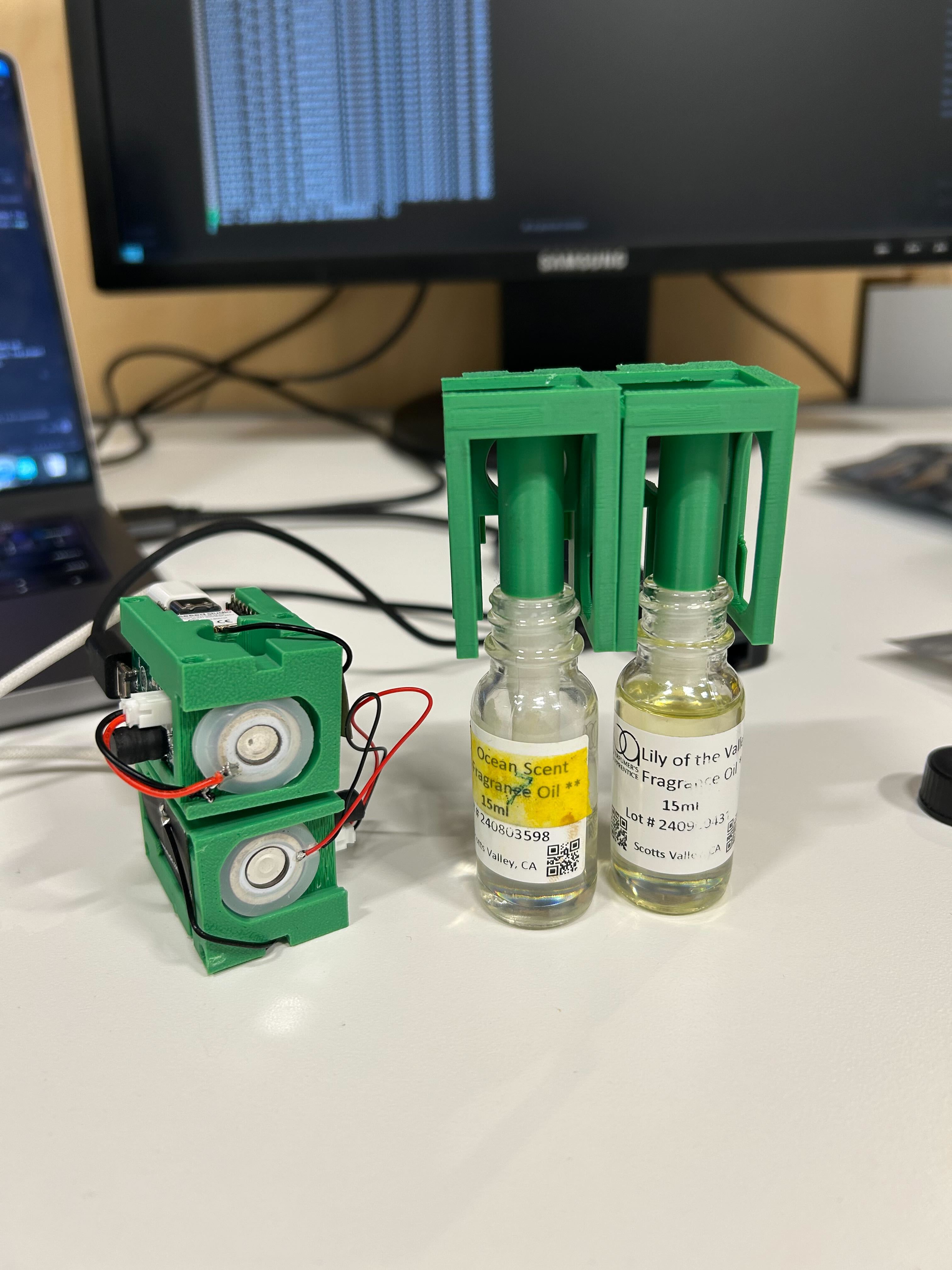 Modular System Setup with Scent Selection