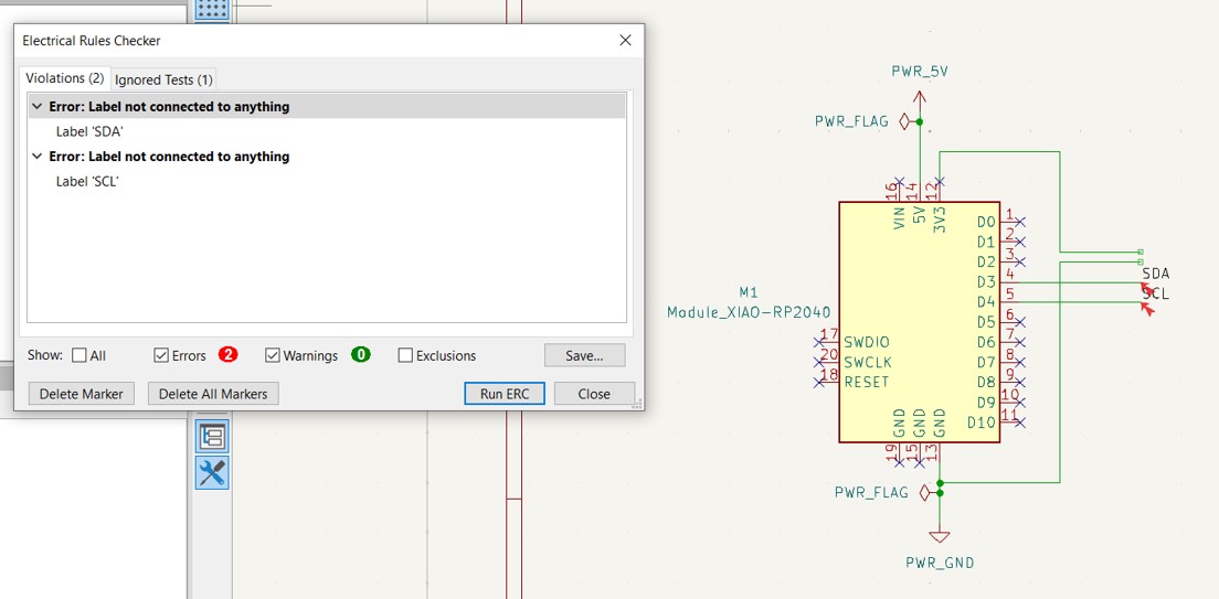 KiCAD Schematic Error