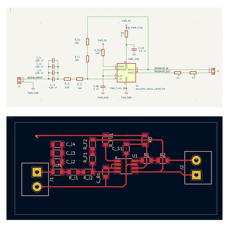 LM4871M Breakout Board