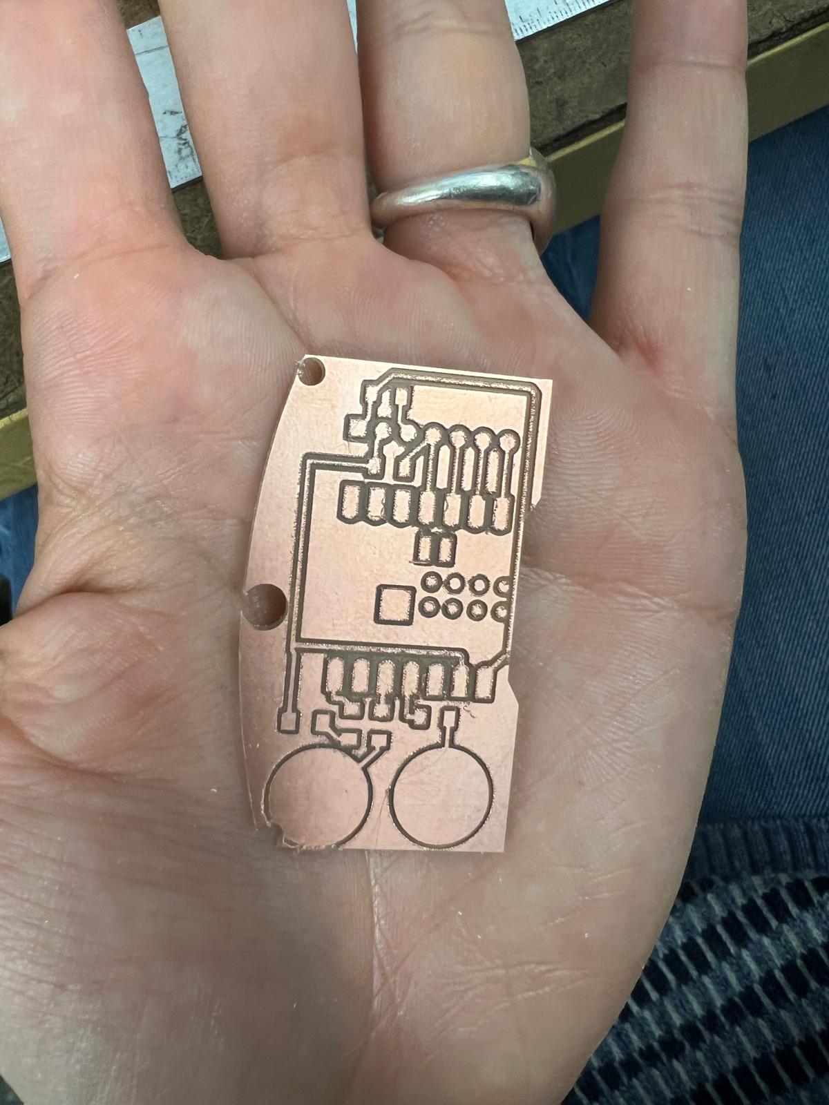 Milled PCB take 1
