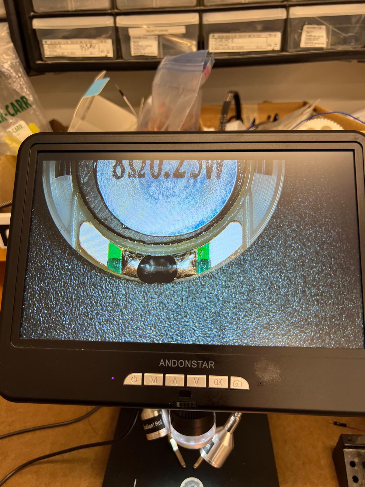 Soldering the speaker