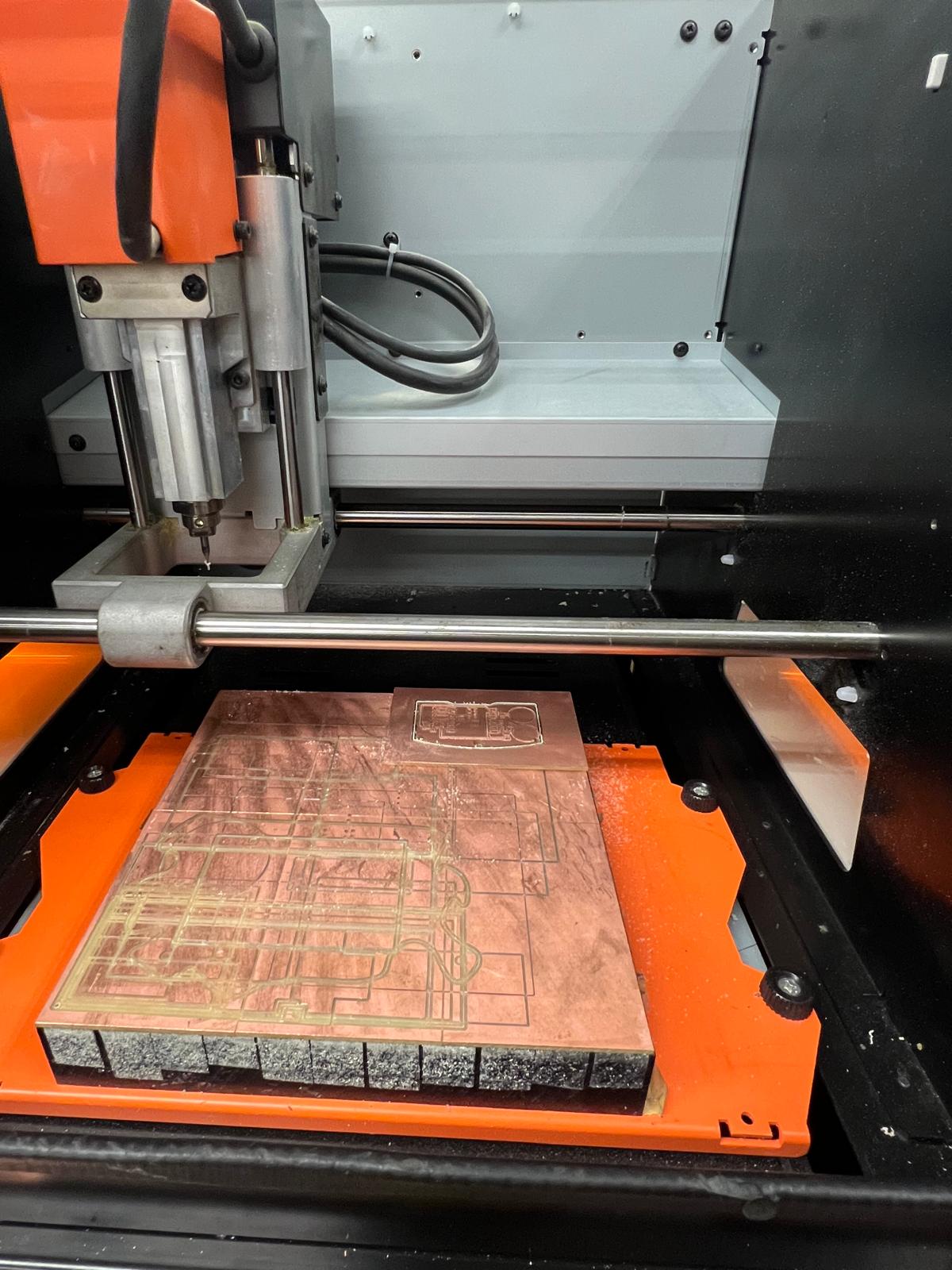 The PCB milling machine