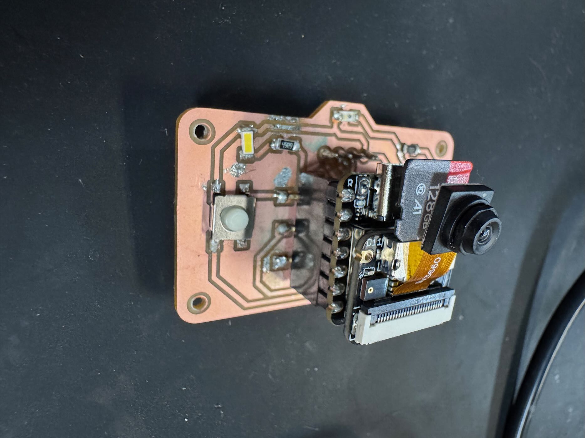 Final assembled camera.