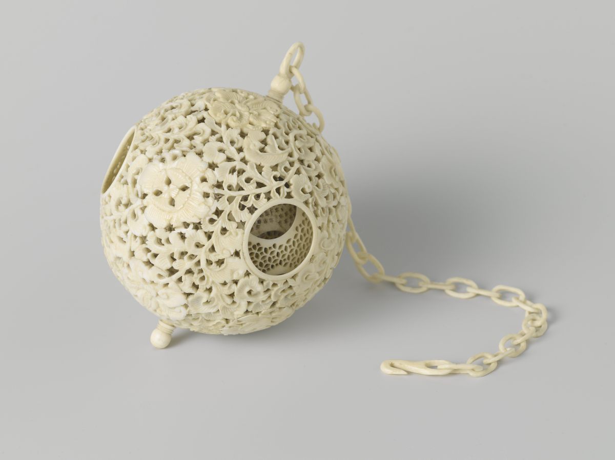 Chinese puzzle ball.
