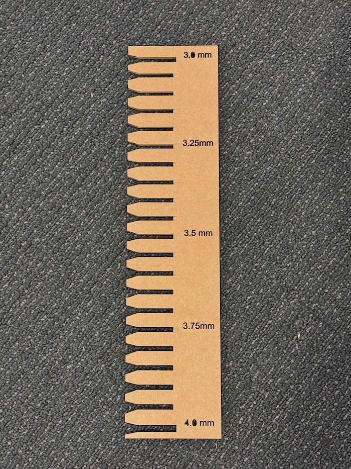 Image of cardboard comb.