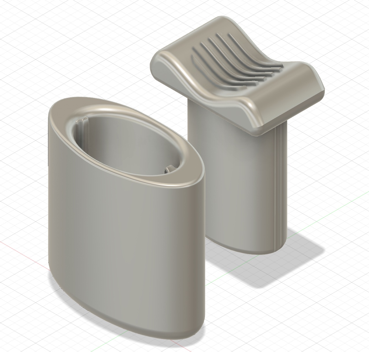 Cord Fastener in CAD.