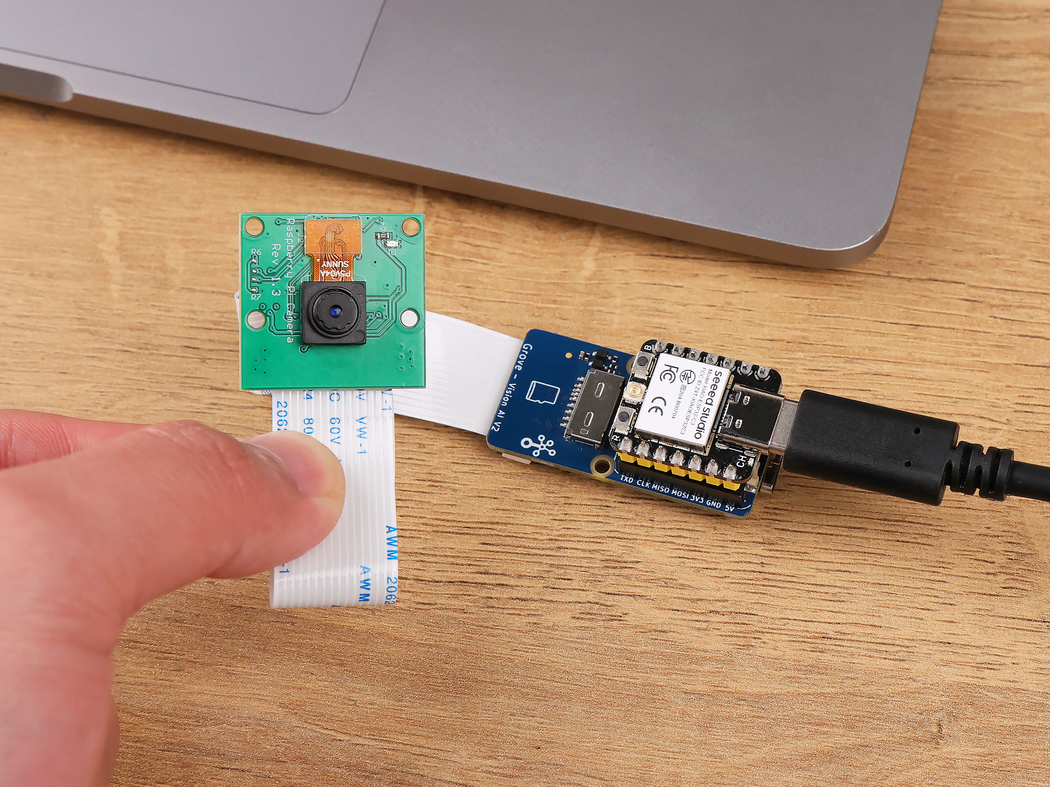 Grove AI Vision V2 module with camera