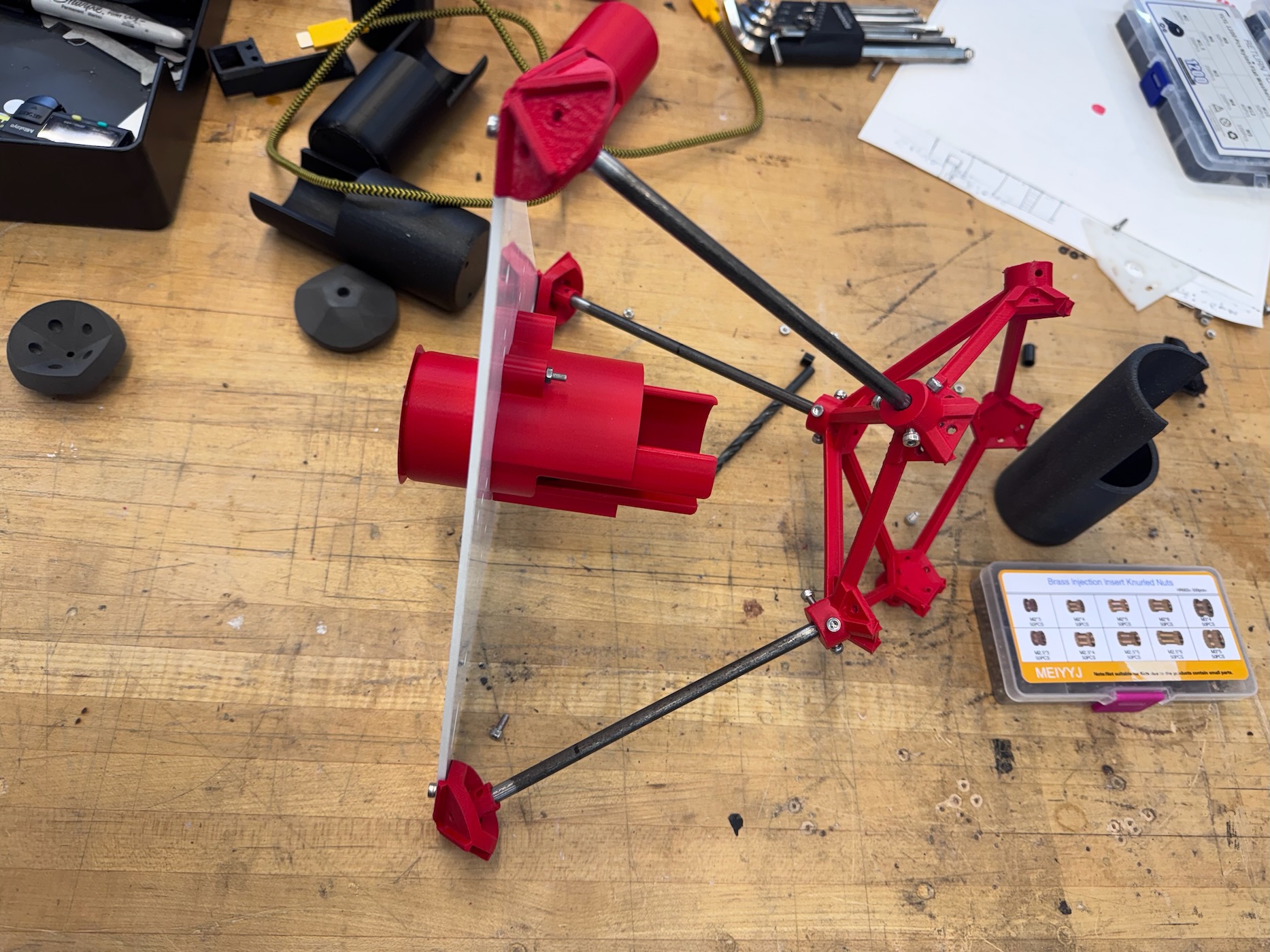 Unit cell of piston mechanism.