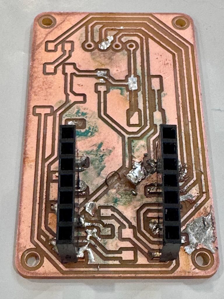 First iteration of PCB.