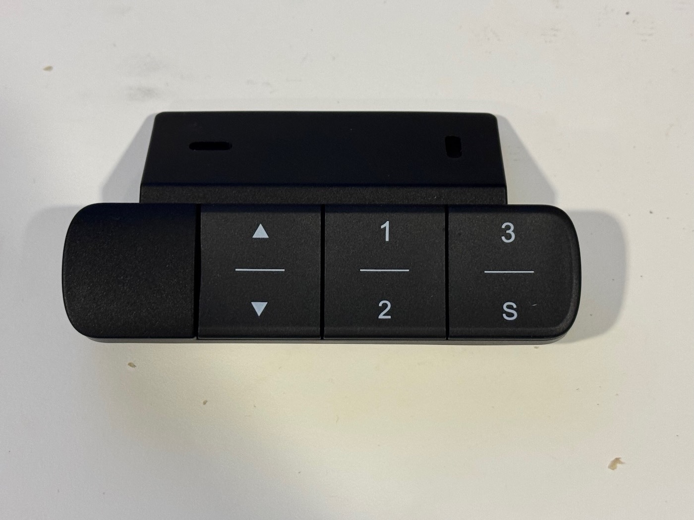 Standing desk interface.