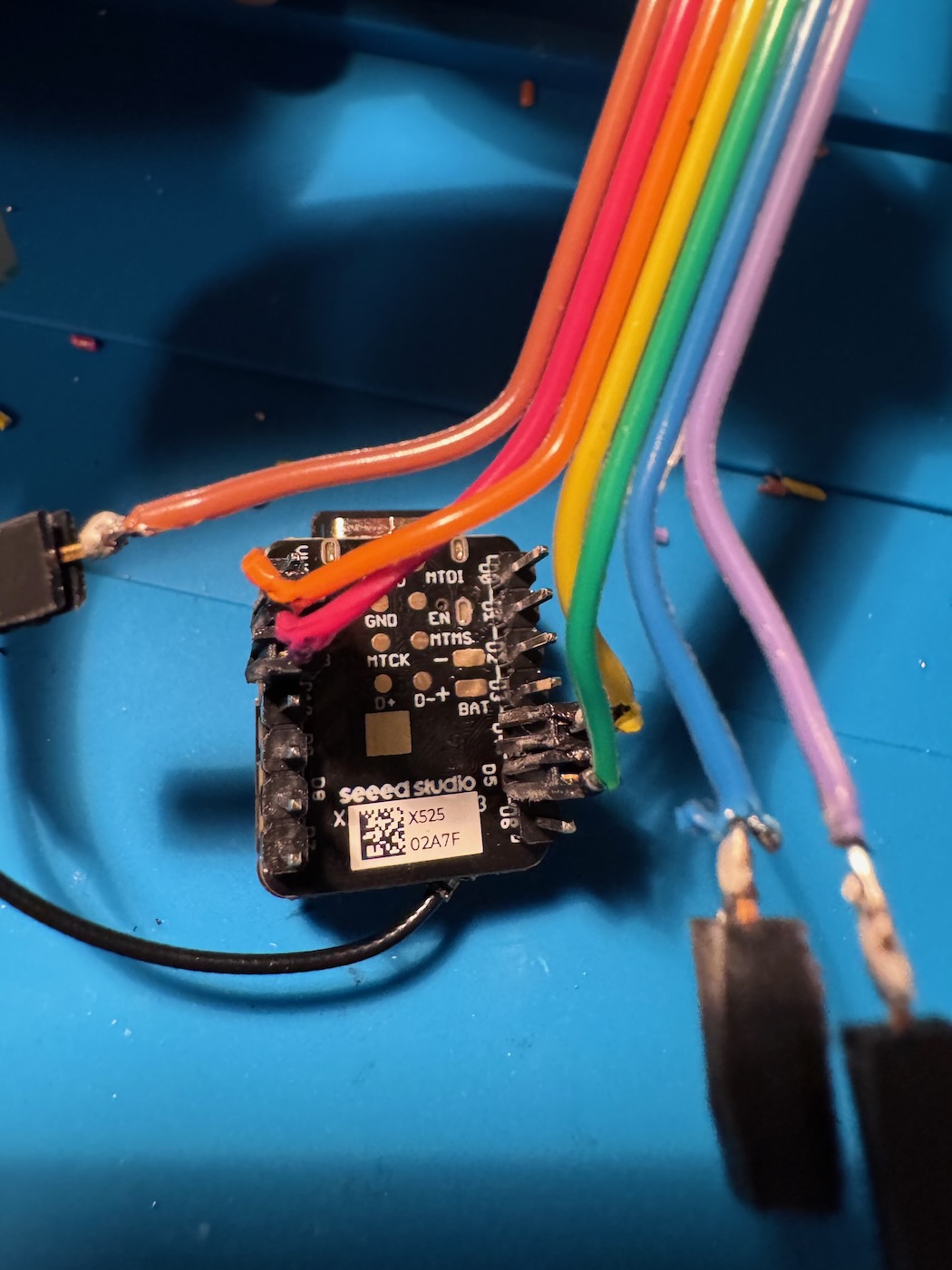 Connection to XIAO ESP32S3.