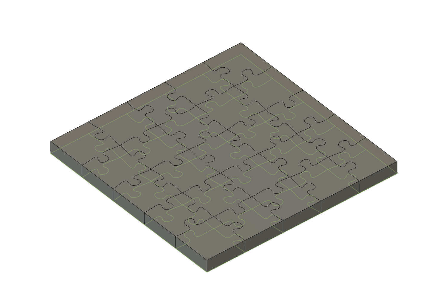 Initial Puzzle Layout