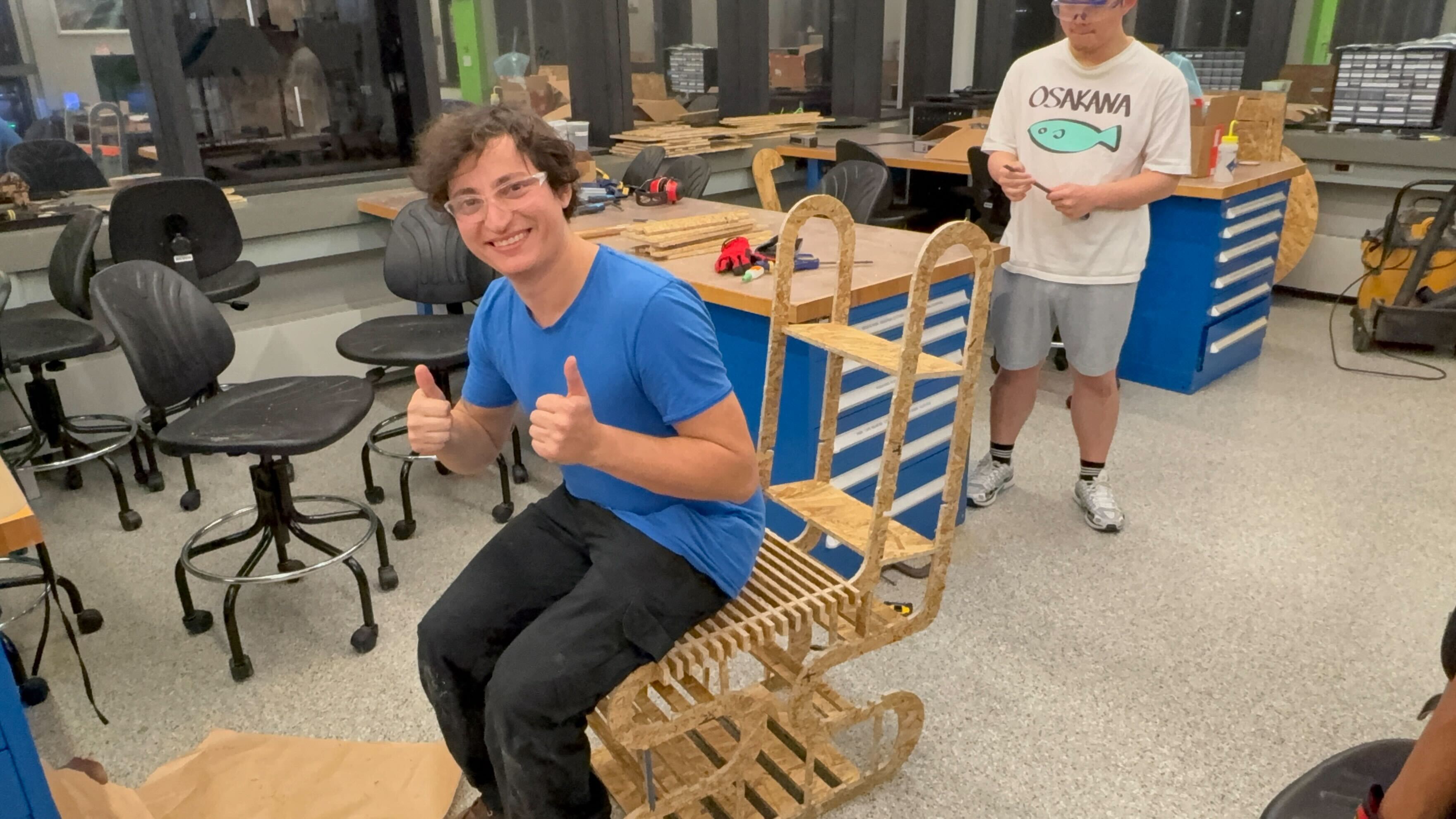 Anthony Sitting on the Chair