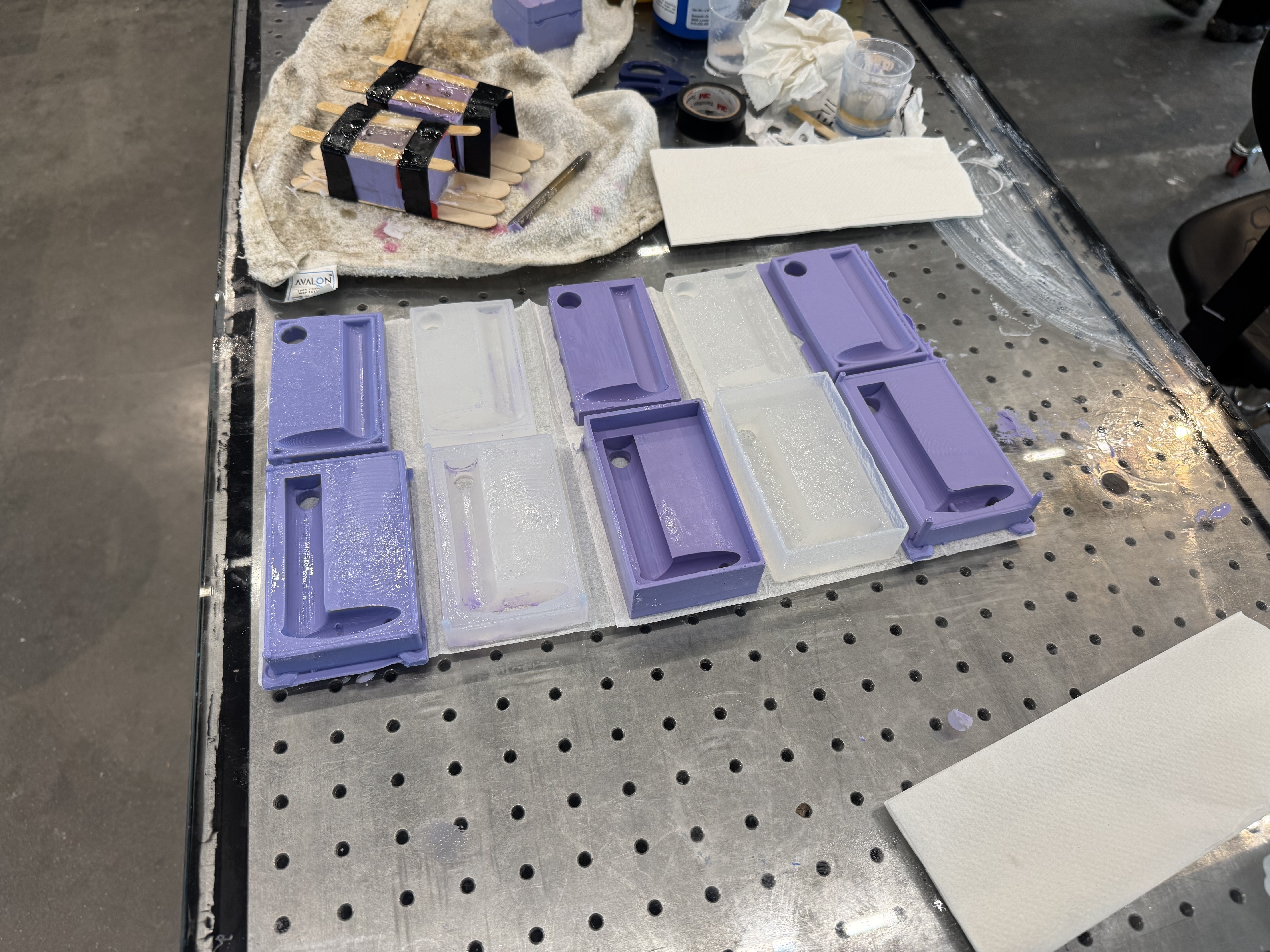 Final Second Stage Molds