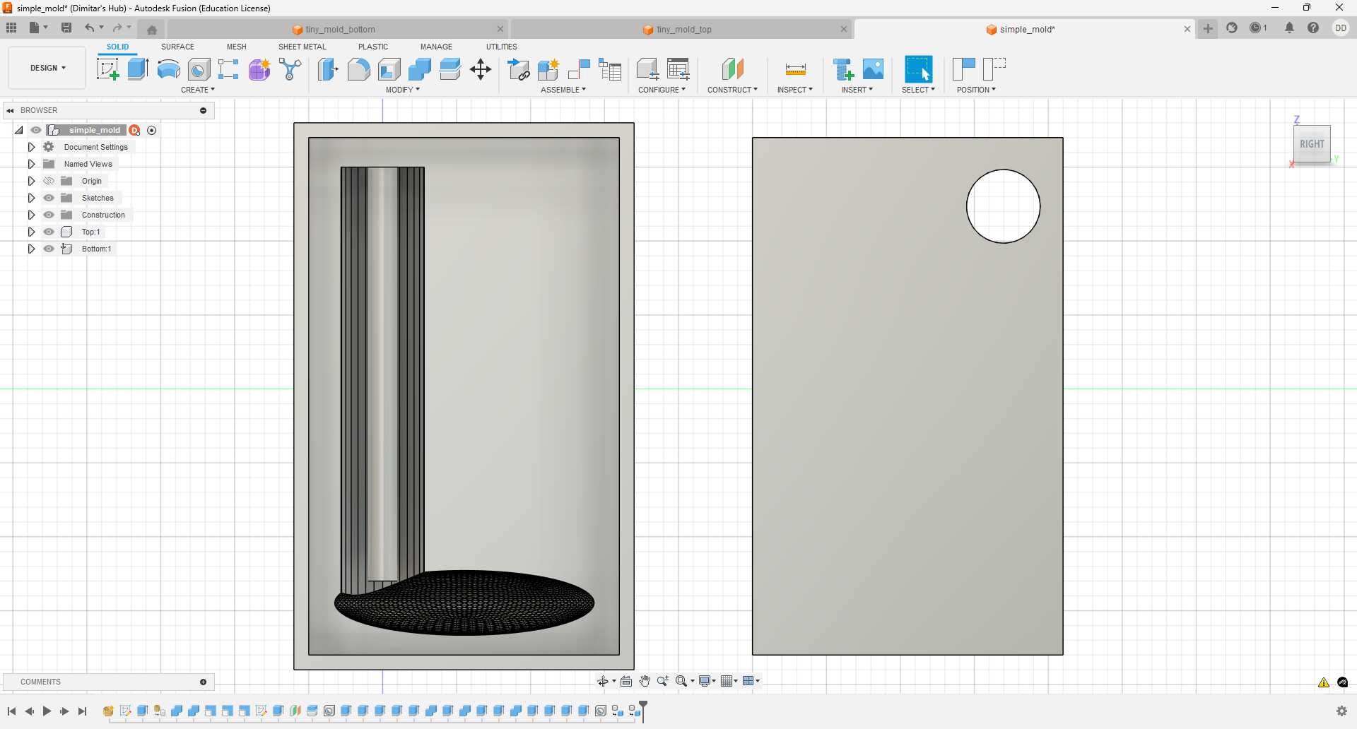 CAD of Mold 2