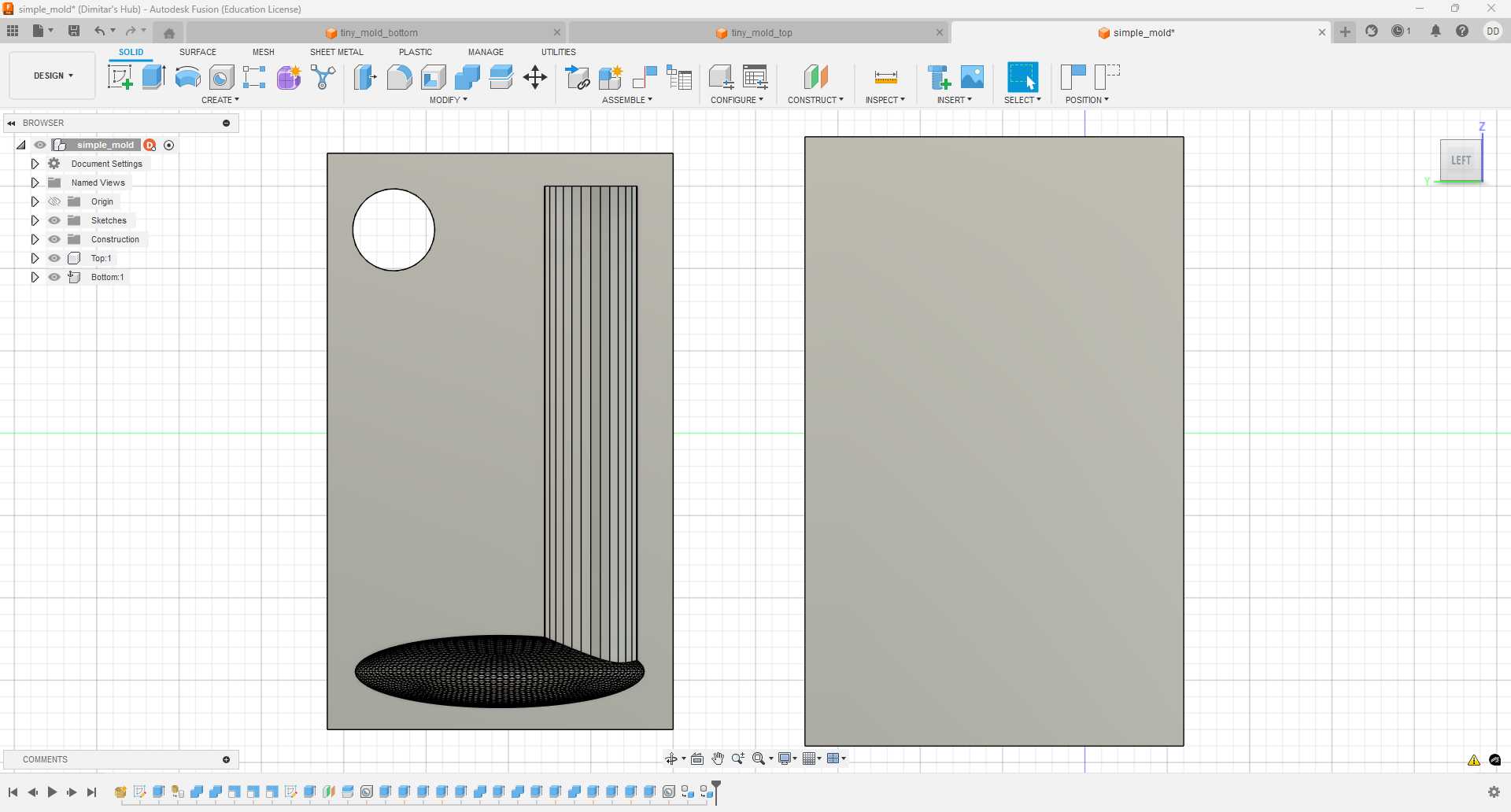 CAD of Mold 2