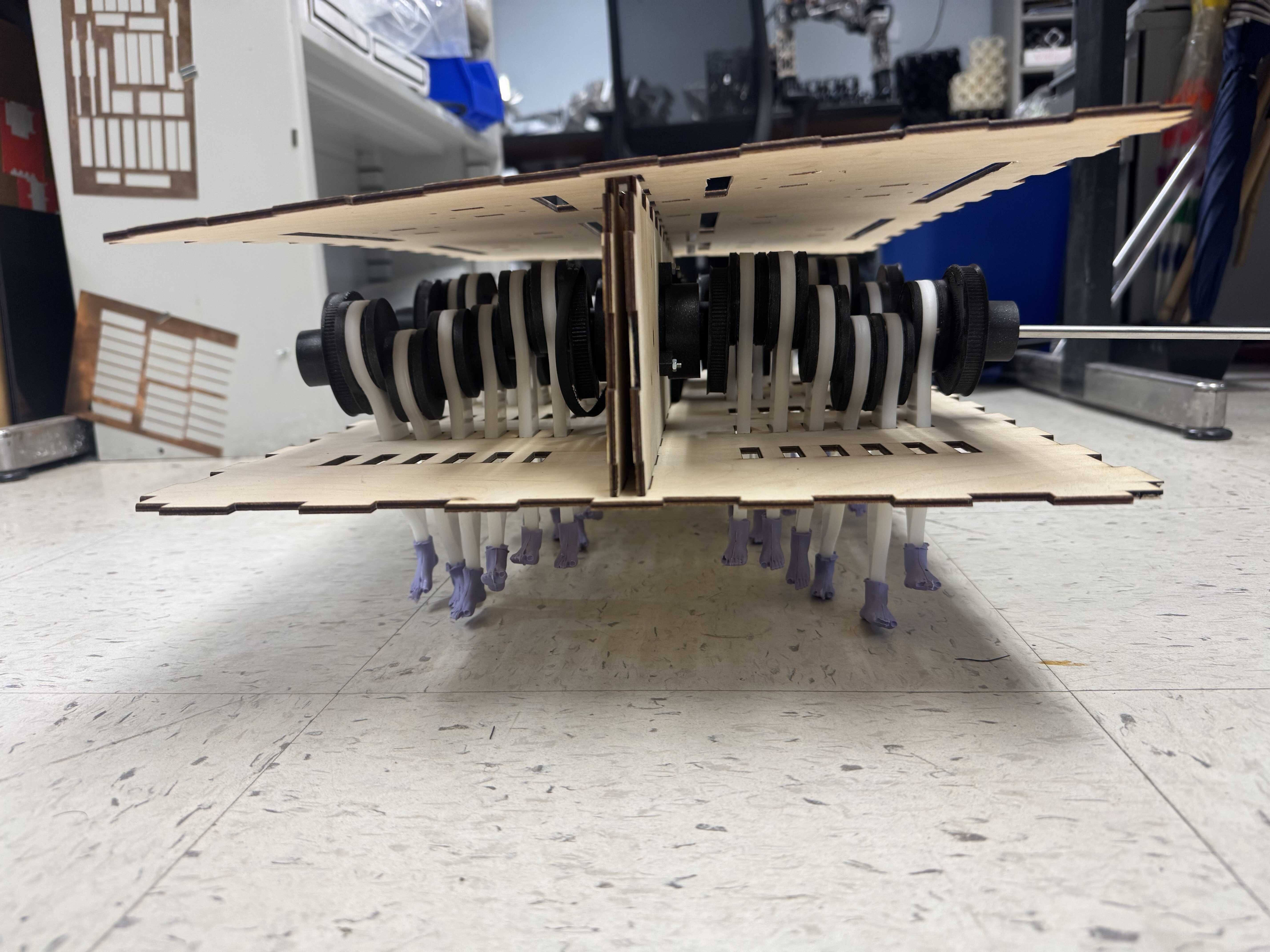 Final State of the Large Box