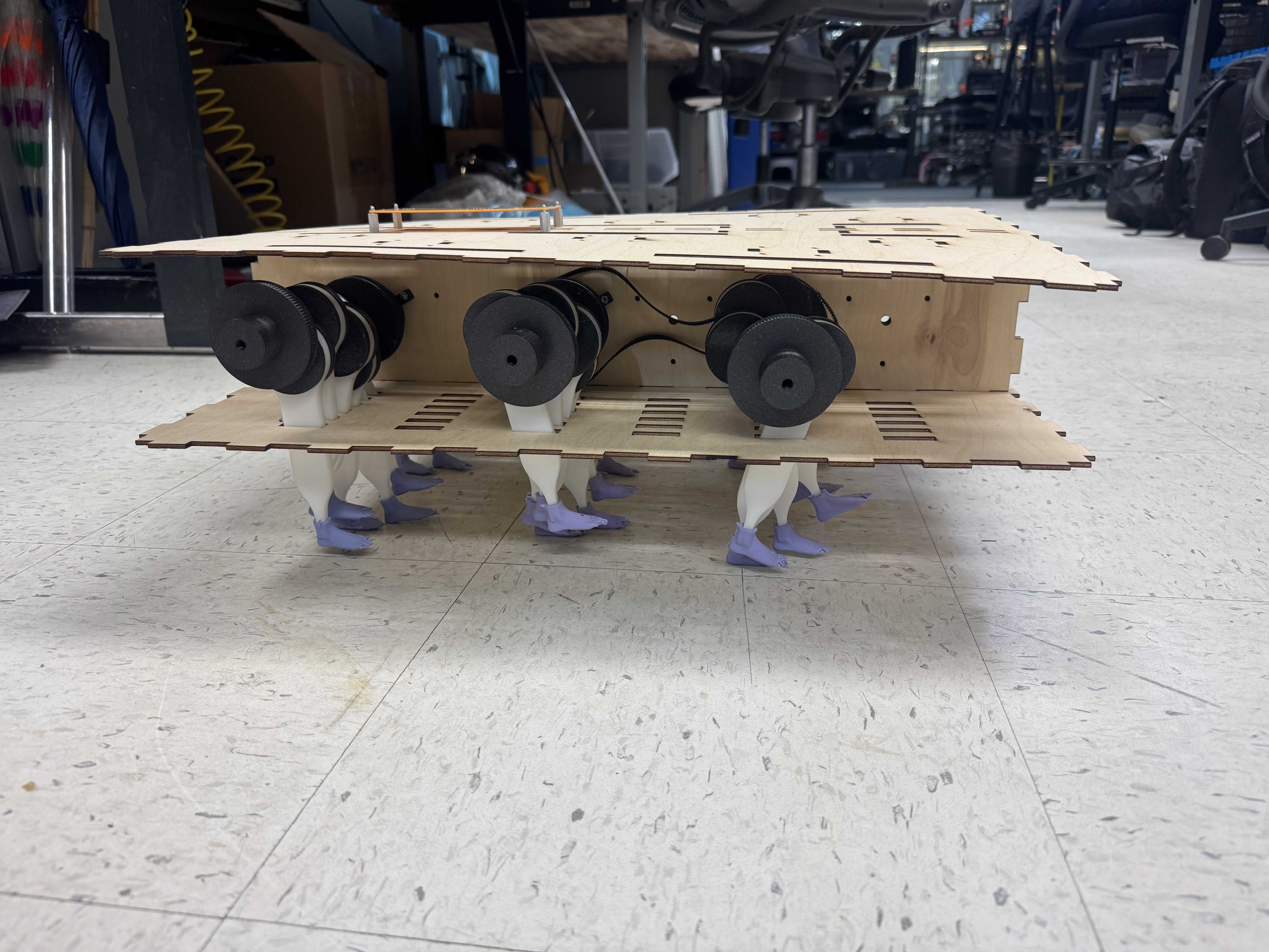 Final State of the Large Box