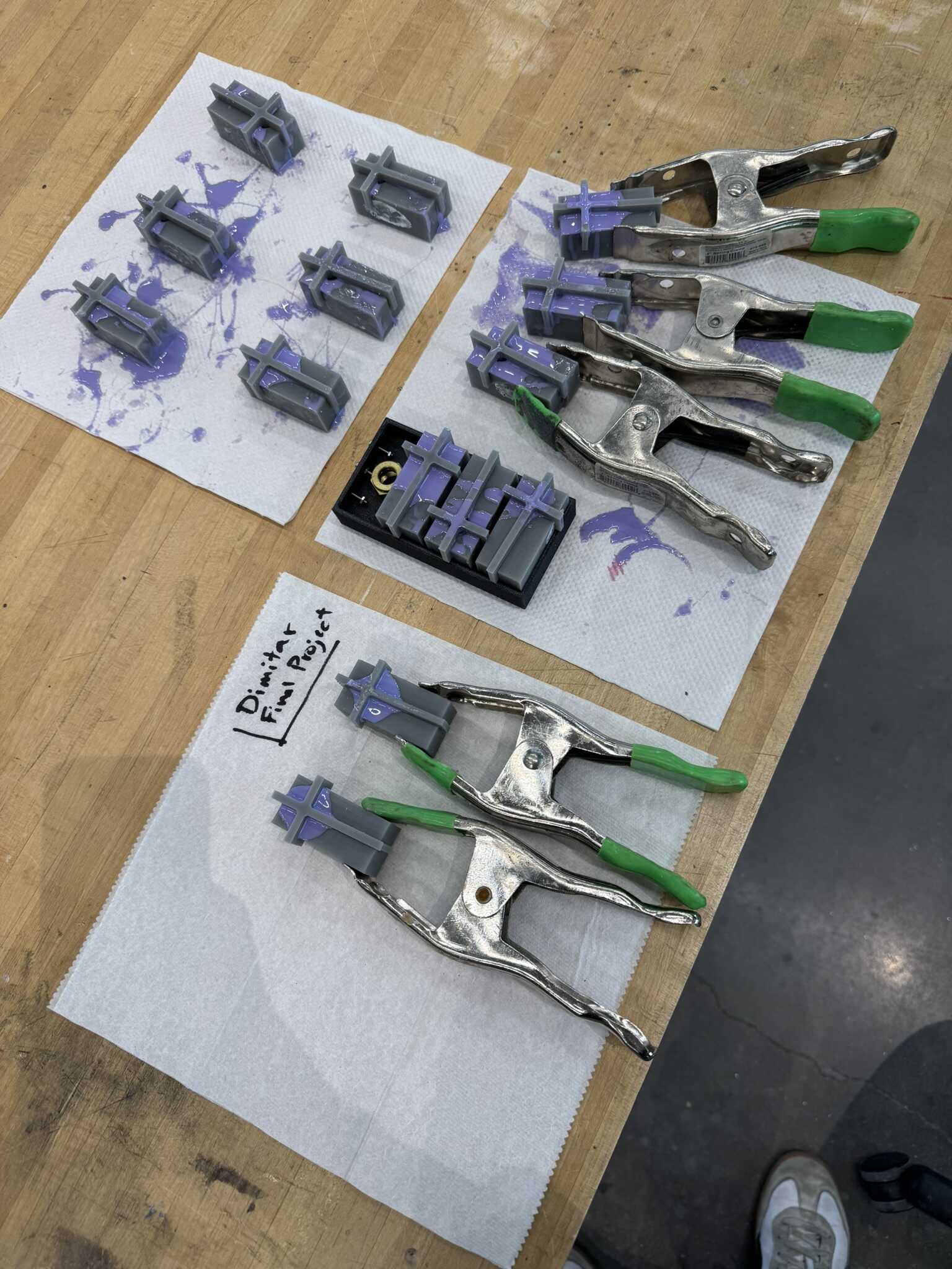 First Full Round of Molding