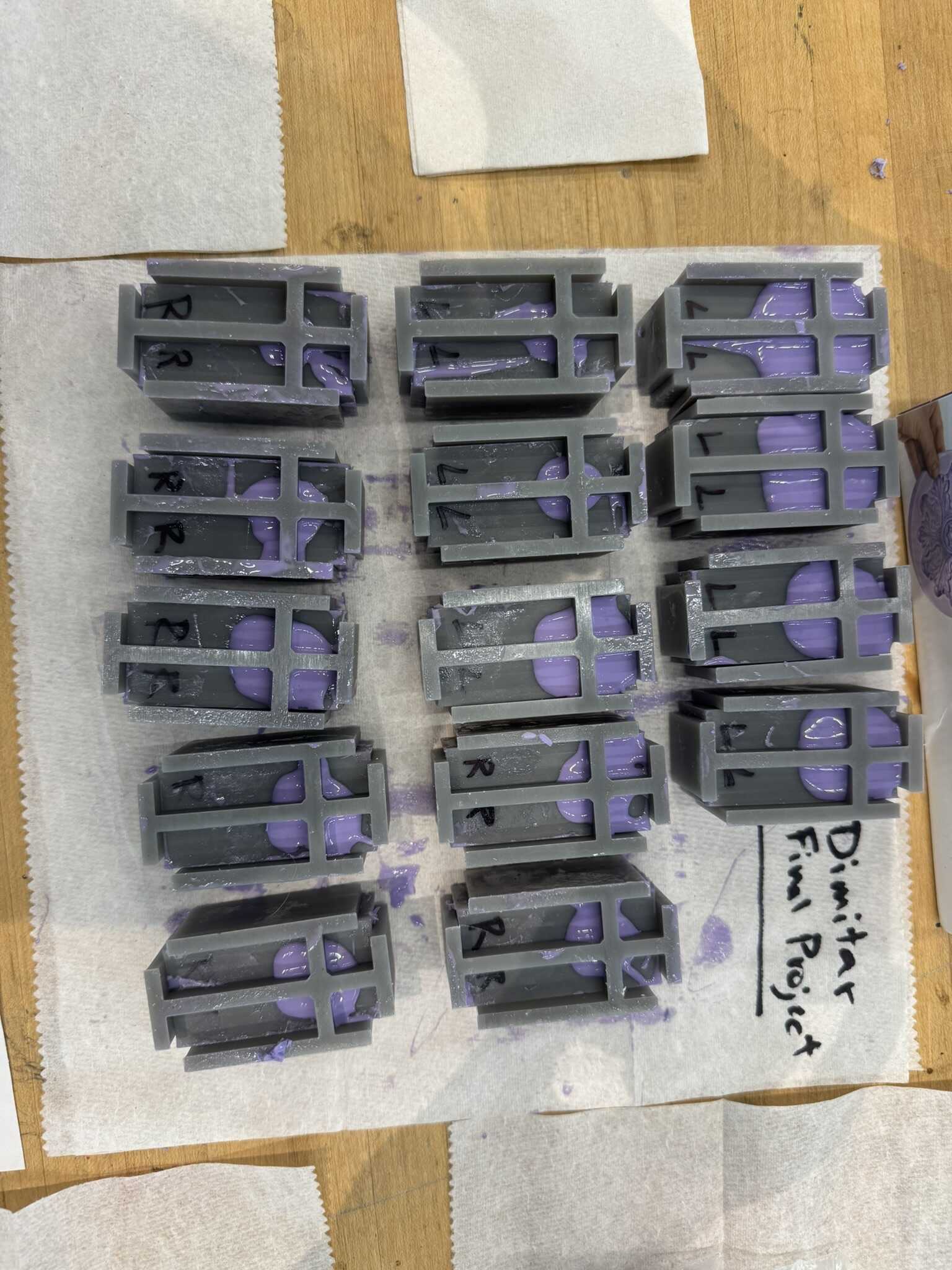 Fourth Full Round of Molding