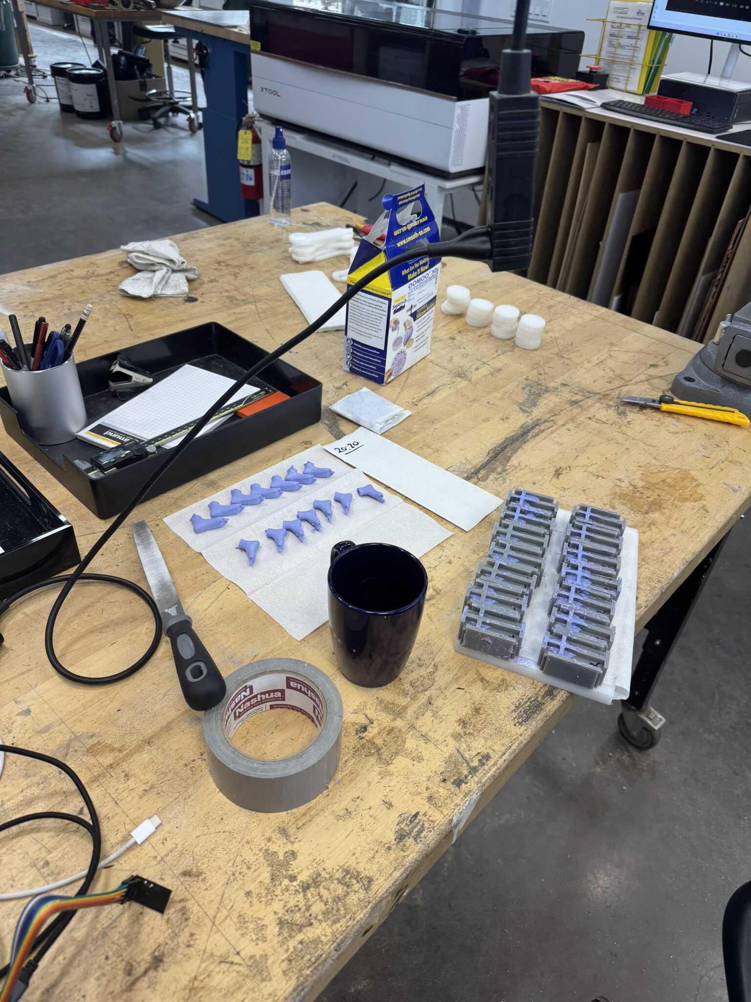 Last Full Round of Molding