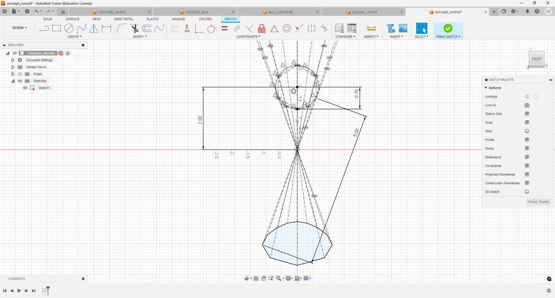 Second Conrod Concept