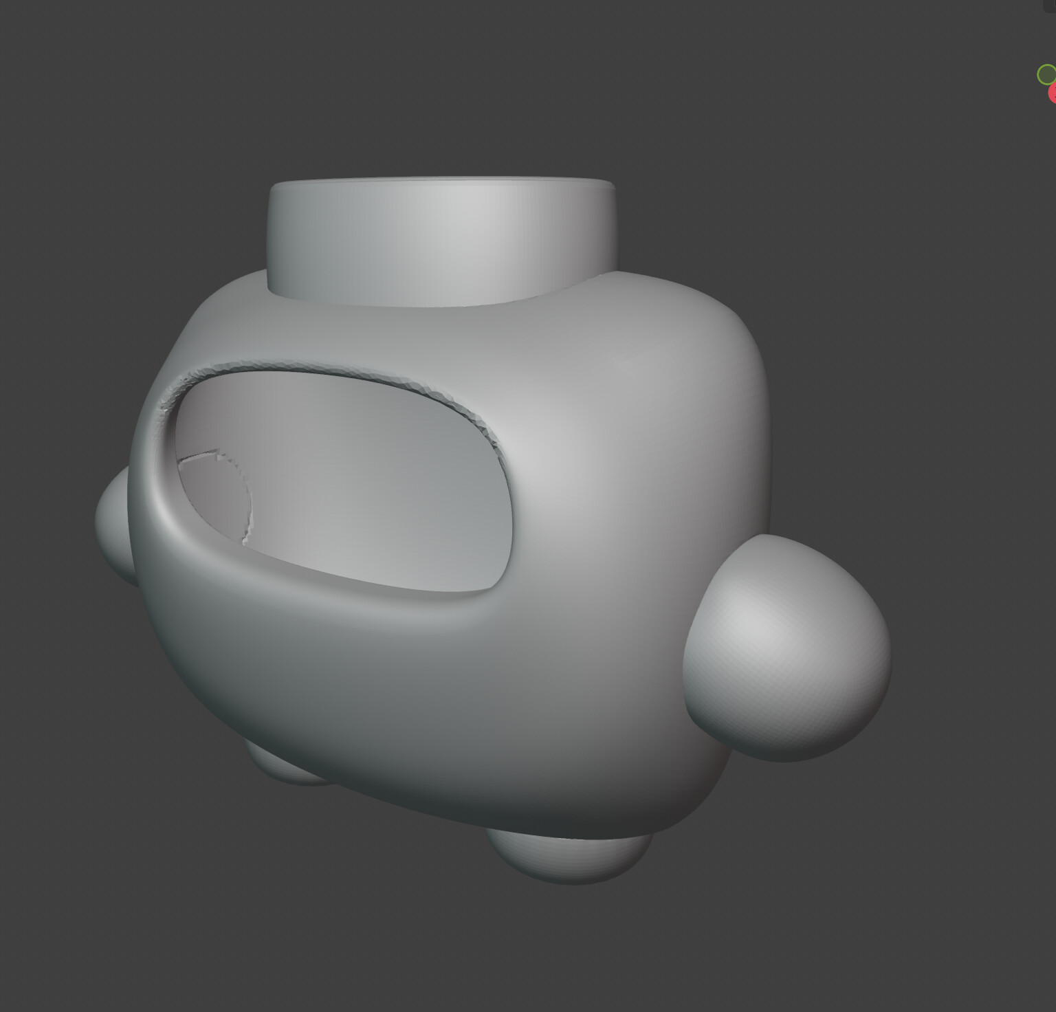 Original 3D printed robot body
