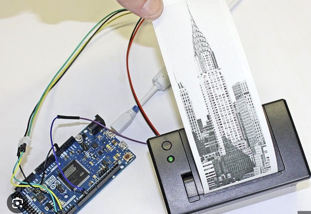 DIY receipt printer project precedent
