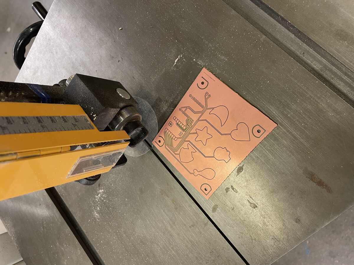 Bandsawing the Exterior Cuts