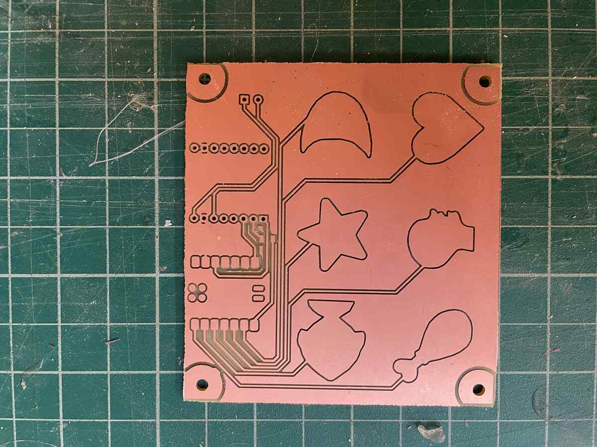 The board after bandsawing with rough edges