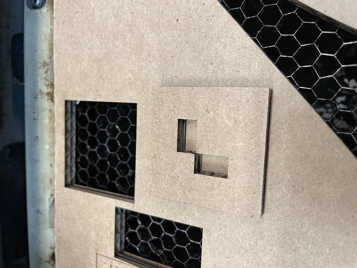 lasercut process