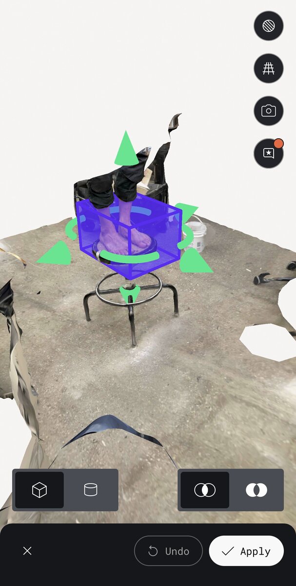 Scanning Polycam 2