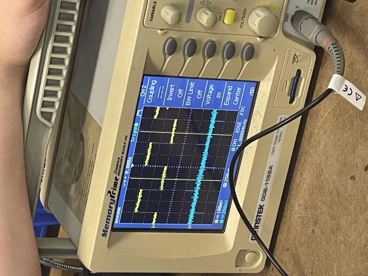 Osciloscope Binary Signal