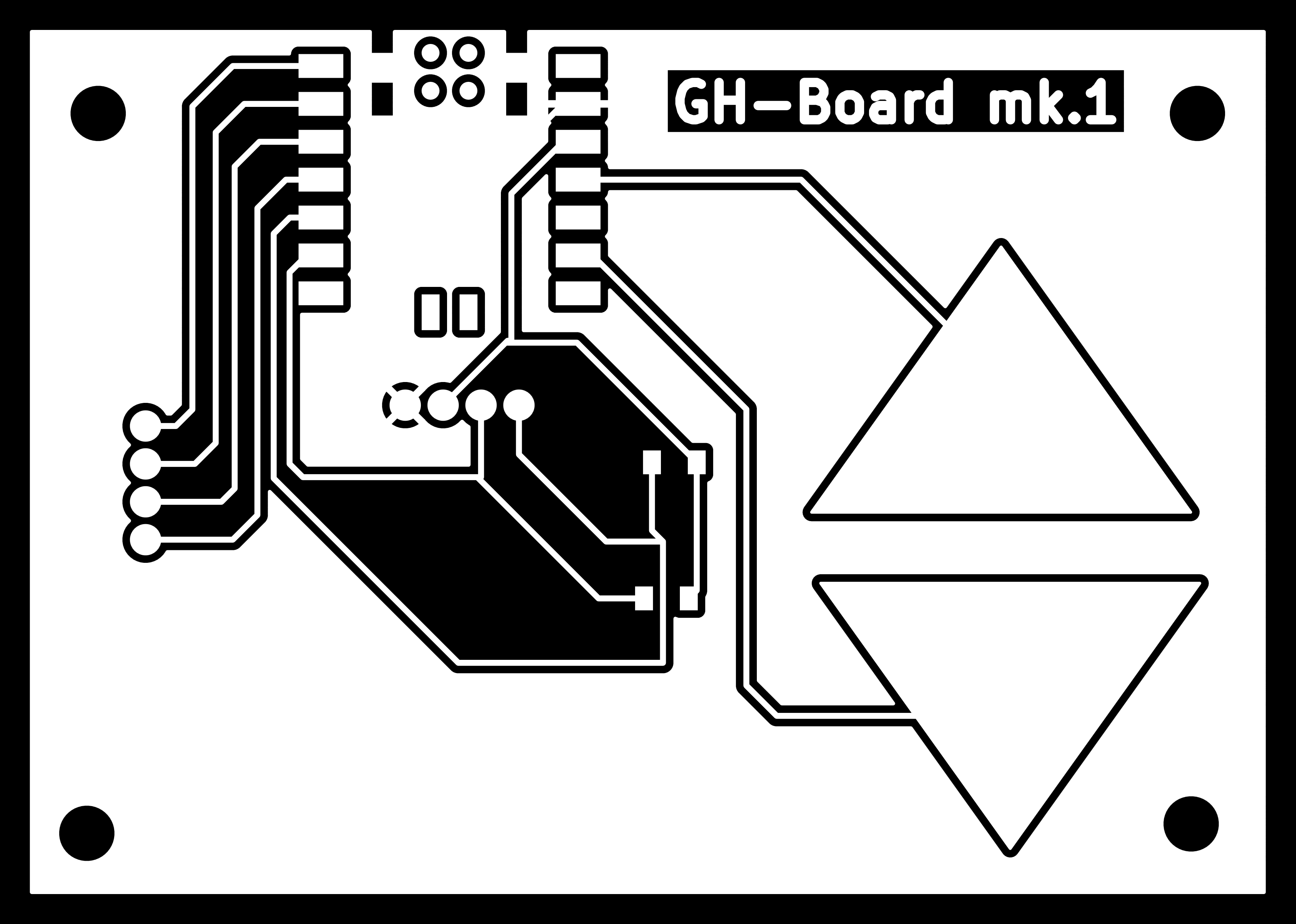 Analog Dev Board Copper Cuts