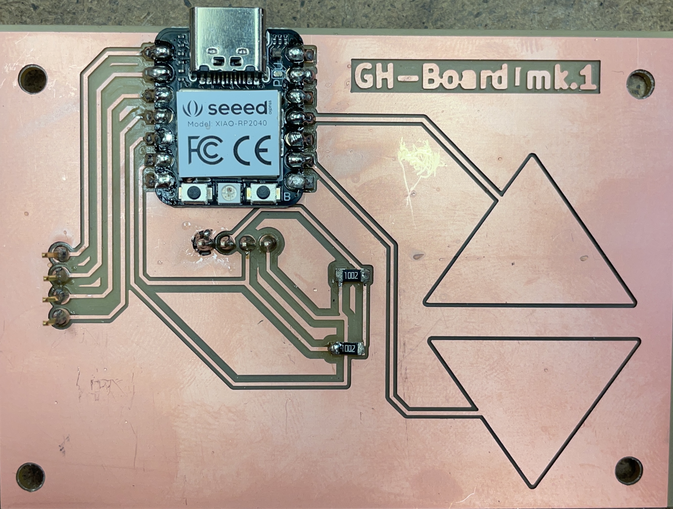 Adding the two physical breakout pins