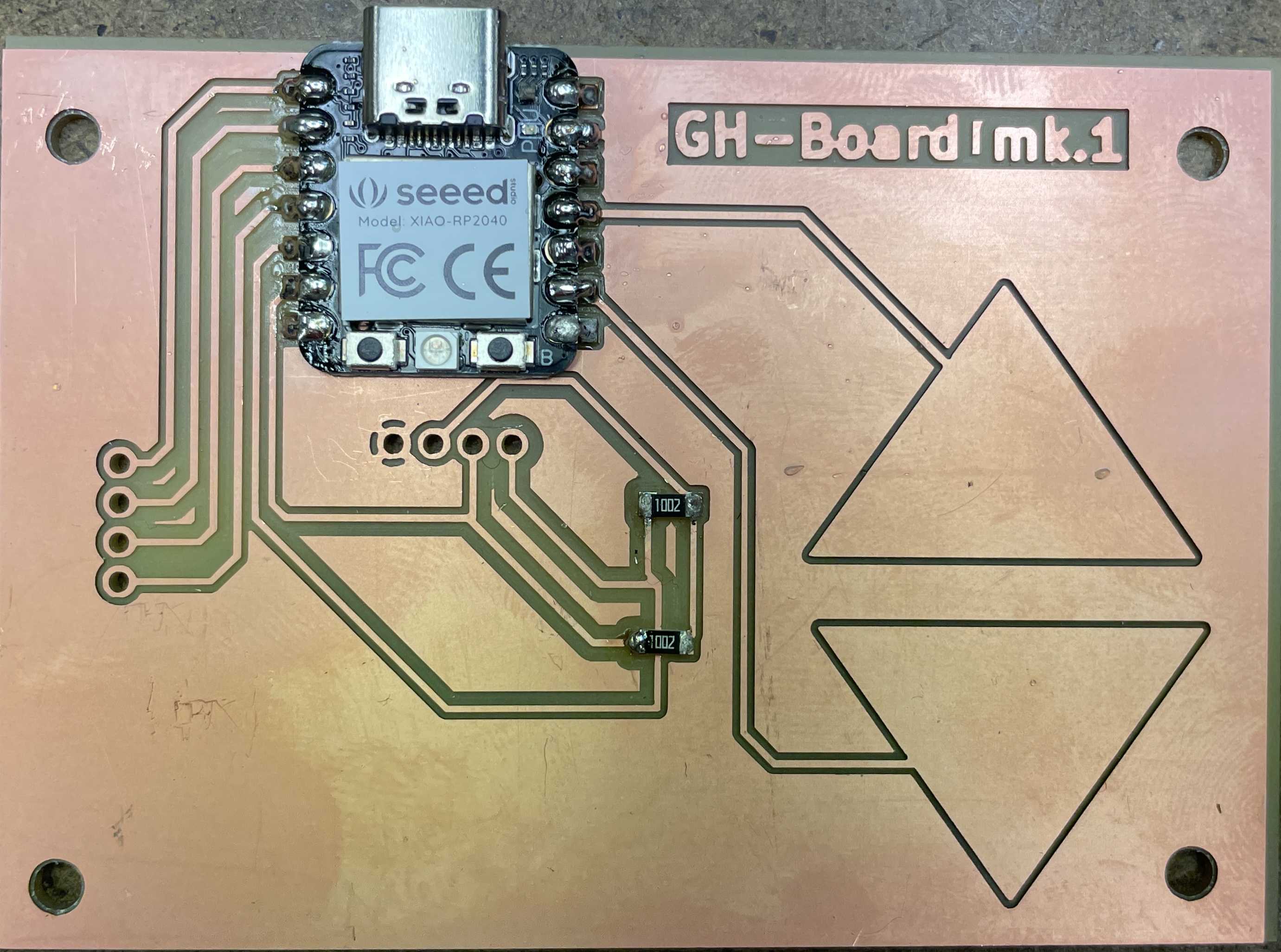 Soldering all the other pins