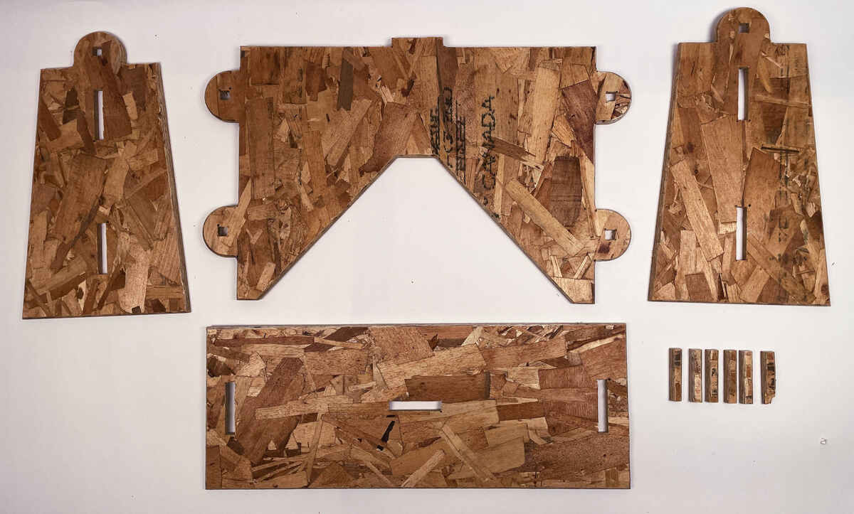 OSB Bench Parts Flat