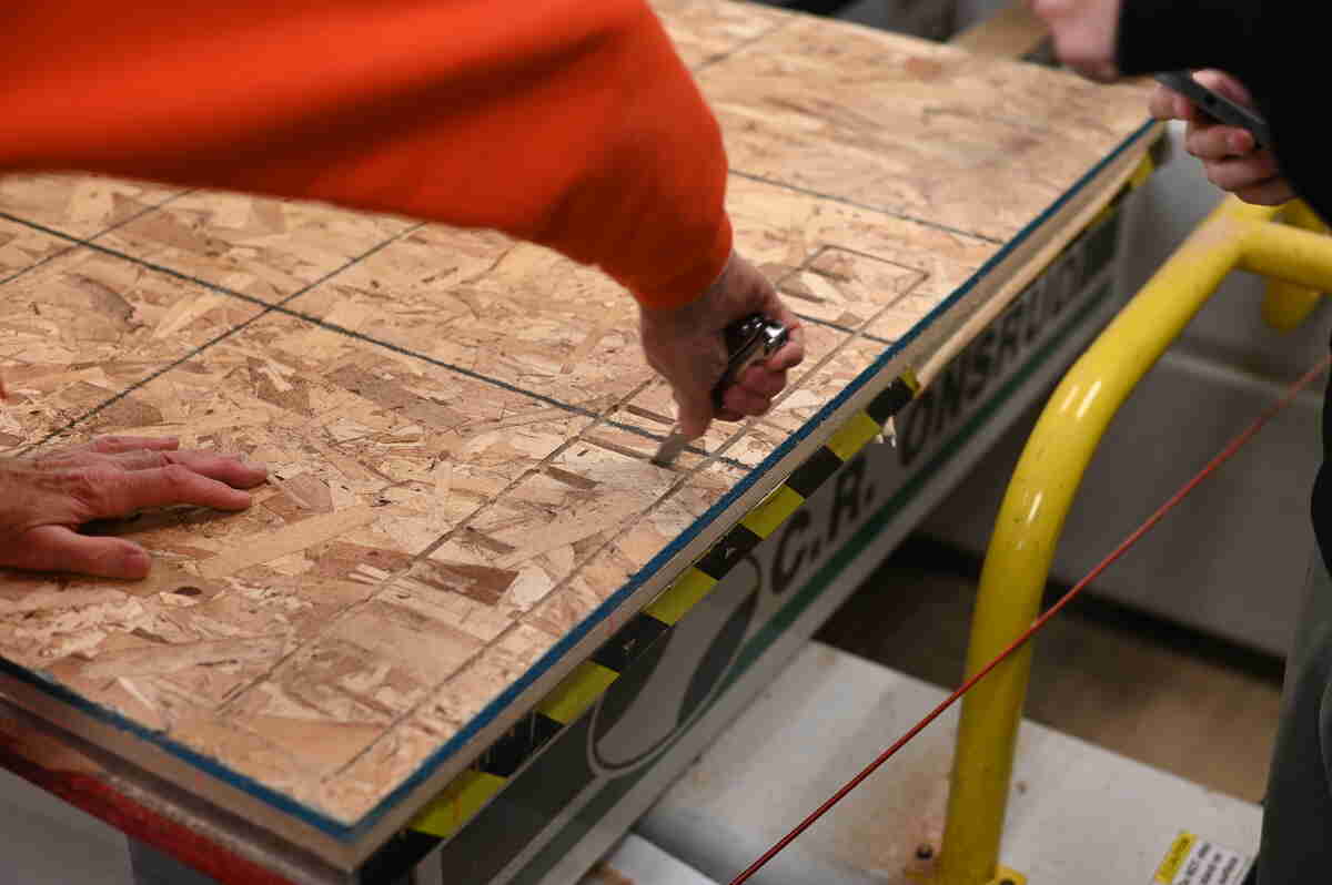 Removing OSB from the base