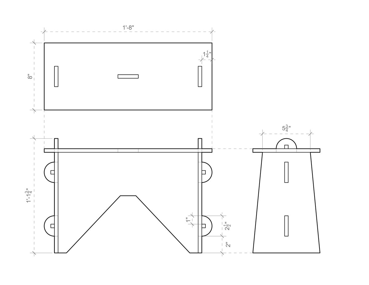 Third angle projection