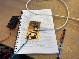 Initial PCB assembled