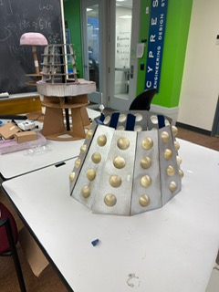Finished Dalek body