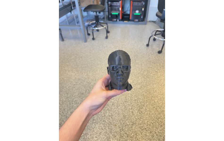 Front facing scan
