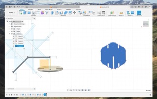 Fusion 360 organic design attempt