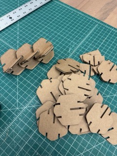 Laser cutting process 3