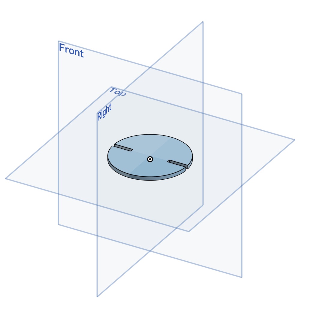 Onshape sketch in progress