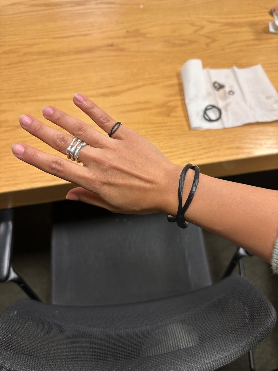 3D printed jewelry piece