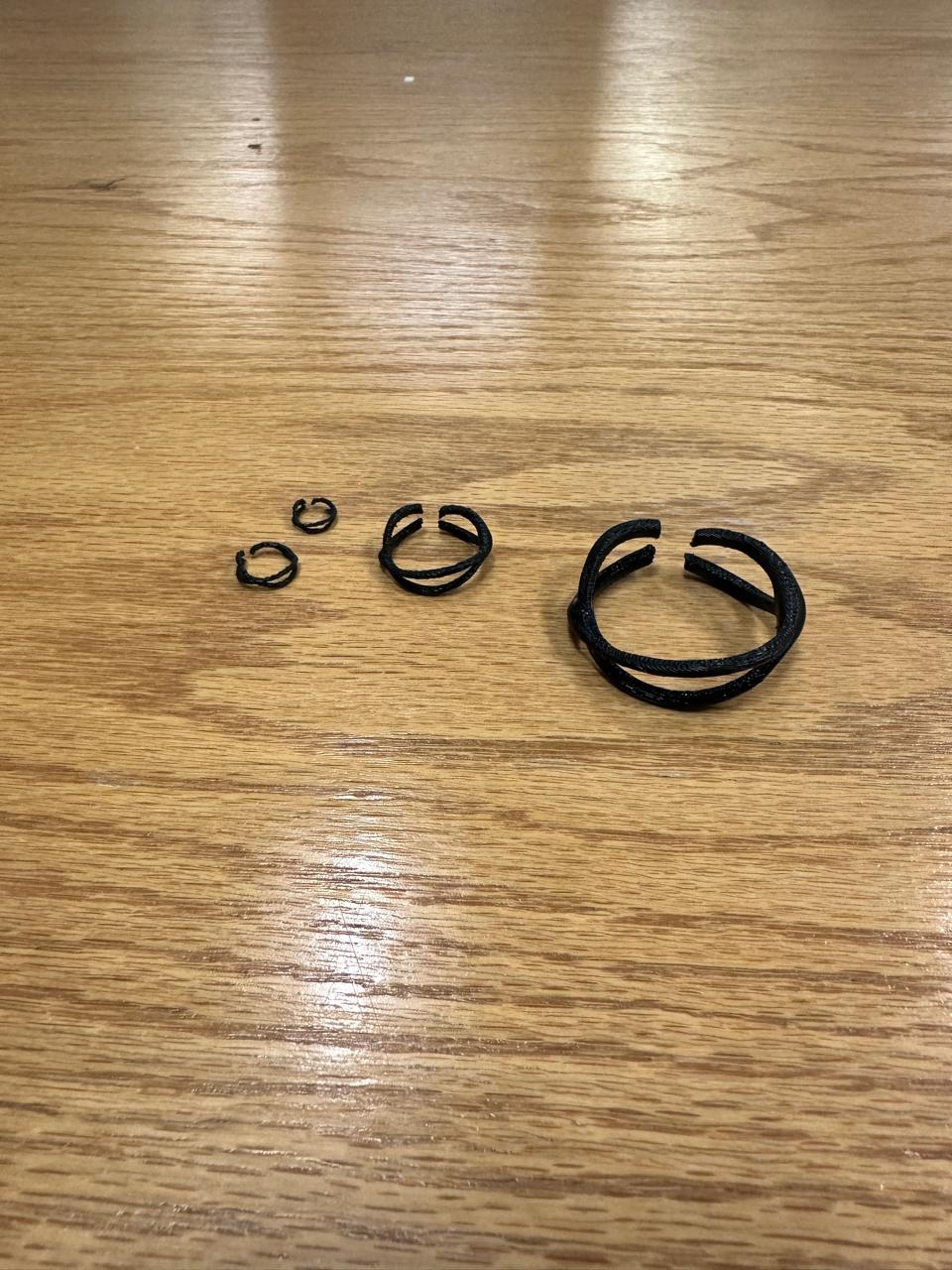 3D printed jewelry worn