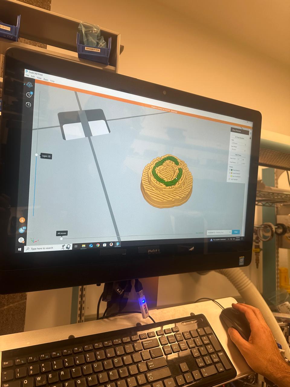 Support removal process