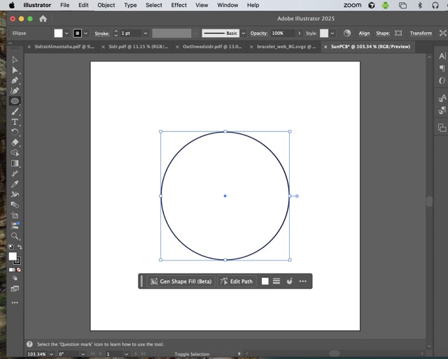 Sun LED design process